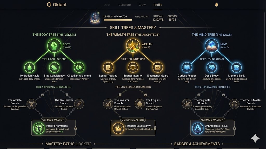 Mastery Skill Trees
